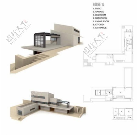 现代建筑3d模型16图片