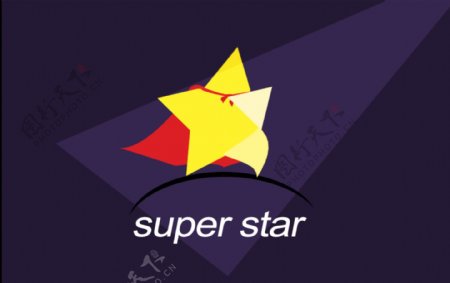 超级星星logo图