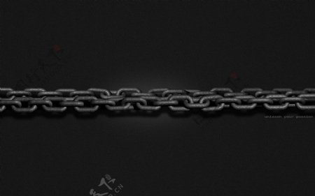黑色锁链