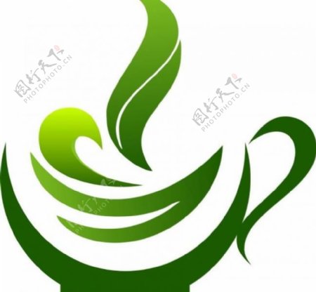 茶叶茶杯logo图片