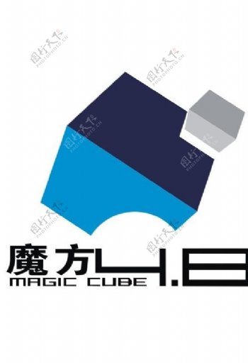 魔方地产logo图片