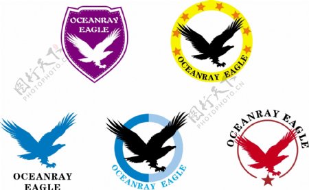 鹰logo设计图片