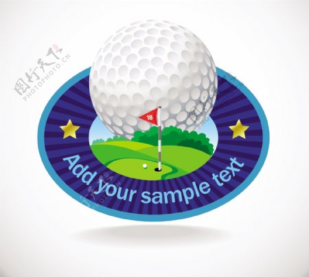 高尔夫logo图片