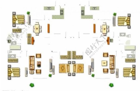 家具户型素材图片