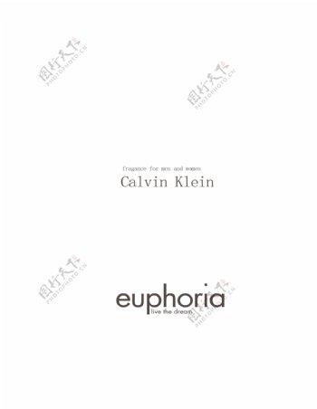 EuphoriaCalvinKleinlogo设计欣赏EuphoriaCalvinKlein化妆品标志下载标志设计欣赏