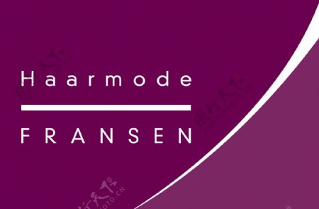 HaarmodeFransenlogo设计欣赏HaarmodeFransen化妆品标志下载标志设计欣赏