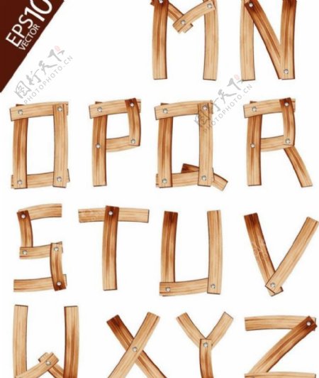 木板字母拼音图片