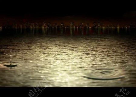 水滴背景视频素材图片