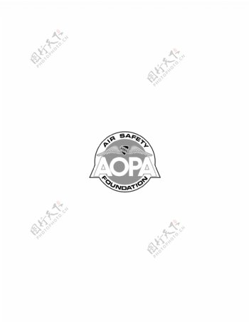 AOPAlogo设计欣赏AOPA民航公司标志下载标志设计欣赏