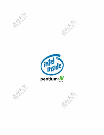 PentiumIIIProcessorlogo设计欣赏软件和硬件公司标志PentiumIIIProcessor下载标志设计欣赏