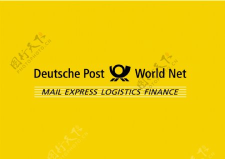 DeutschePostWorldNetlogo设计欣赏DeutschePostWorldNet公路运输标志下载标志设计欣赏
