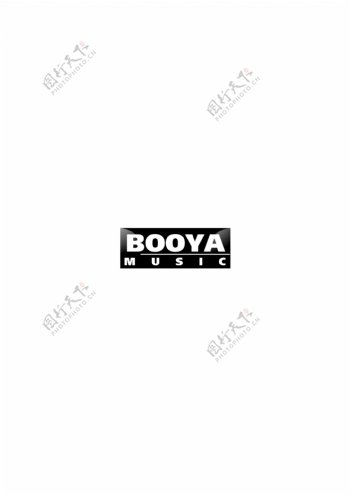 BooyaMusiclogo设计欣赏BooyaMusic乐队LOGO下载标志设计欣赏