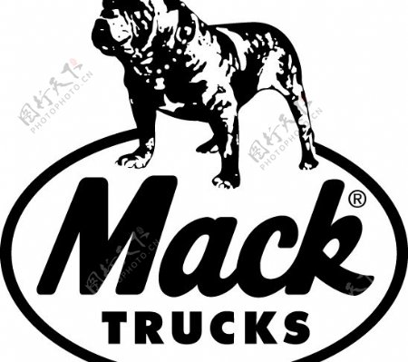 MackTruckslogo设计欣赏麦克卡车标志设计欣赏