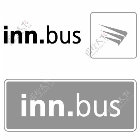 innbuslogo设计欣赏innbus物流快递标志下载标志设计欣赏