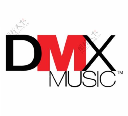 DMXMusiclogo设计欣赏DMXMusic摇滚乐队标志下载标志设计欣赏