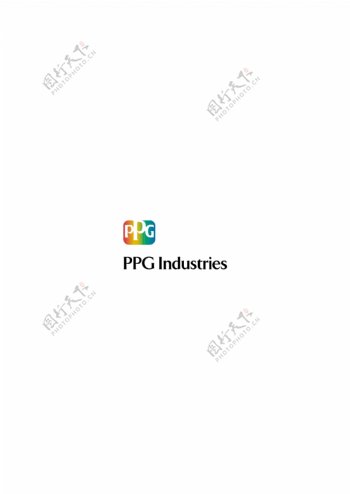 PPGIndustries3logo设计欣赏PPGIndustries3重工业标志下载标志设计欣赏