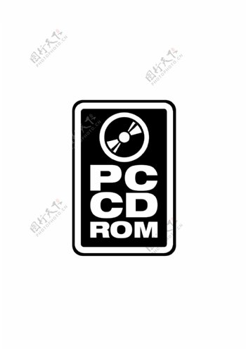 PCCDRomLogologo设计欣赏PCCDRomLogo软件公司LOGO下载标志设计欣赏