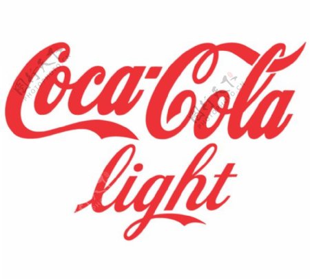 CocaColaLightlogo设计欣赏可口可乐光标志设计欣赏