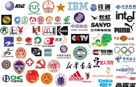中国知名企业和机构logo