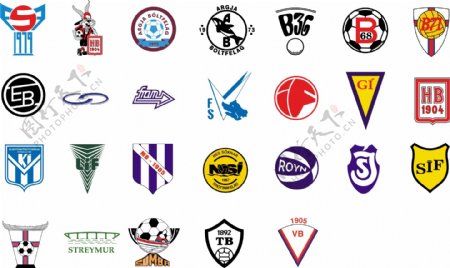 全球2487个足球俱乐部球队标志法罗群岛图片