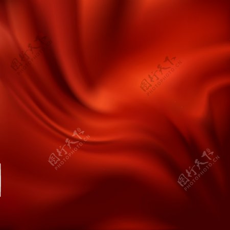 红丝绸背景矢量艺术