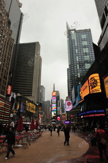 纽约时代广场街景图片