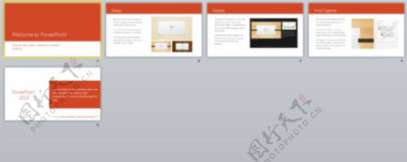 微软PowerPoint2013模板