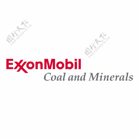 埃克森美孚的煤和矿物质
