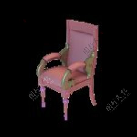 3D餐椅模型