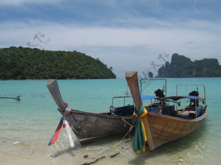 泰国长尾船图片