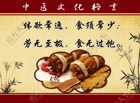 中医文化格言图片
