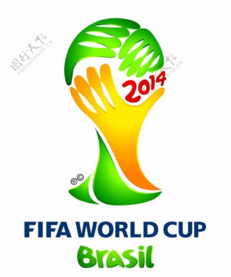 2014年巴西世界杯LOGO设计psd素材