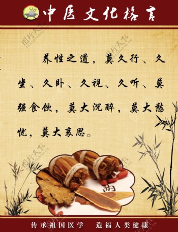 中医药文化名言图片