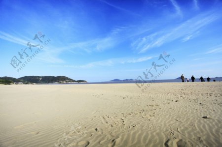 海滩沙滩海边图片