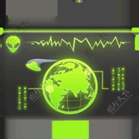 绿色科技系统图标下载