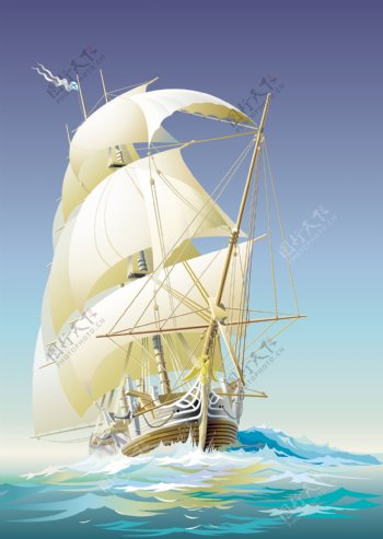 矢量帆船