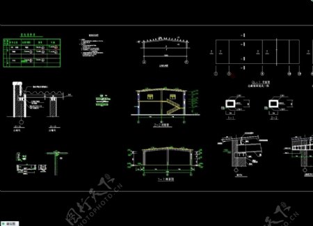 车库完整建筑图