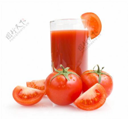 西红柿汁图片
