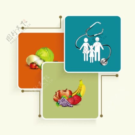 健康食物图标