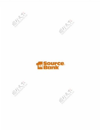 1stSourceBanklogo设计欣赏1stSourceBank国际银行标志下载标志设计欣赏