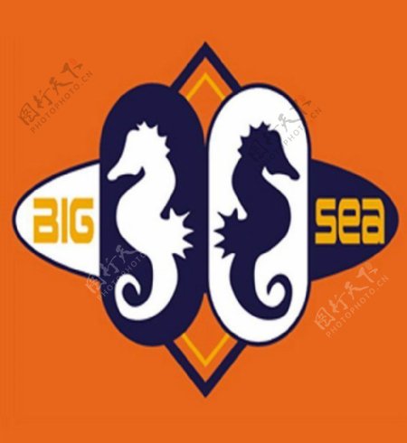 位图T恤图案徽章标记动物海洋动物免费素材