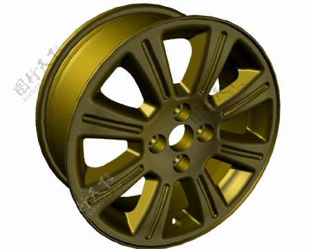 鲁埃达RIN边轮的铝业公司16x653D模型04