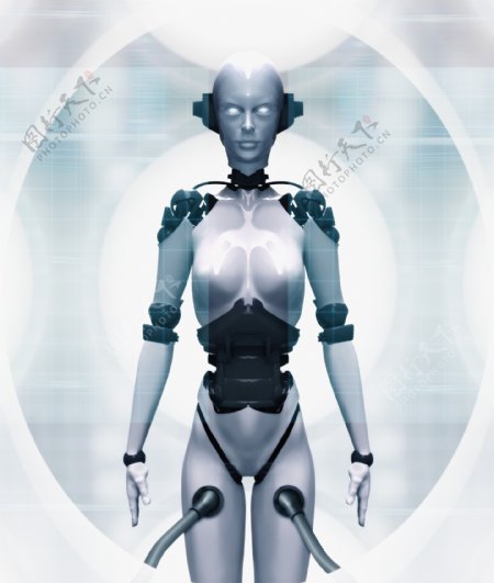 未来科技机器人图片