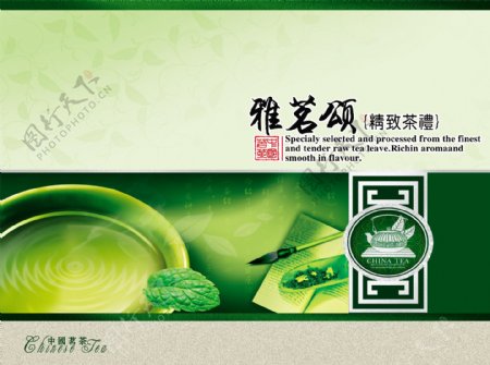绿茶包装包装设计师DVD01