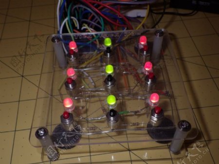 Arduino的游戏井字游戏和灯光