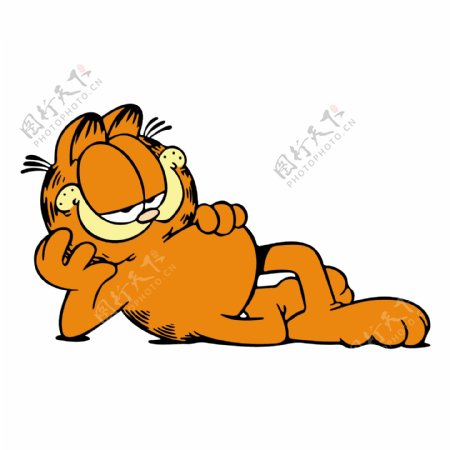 加菲猫卡通人物肥猫