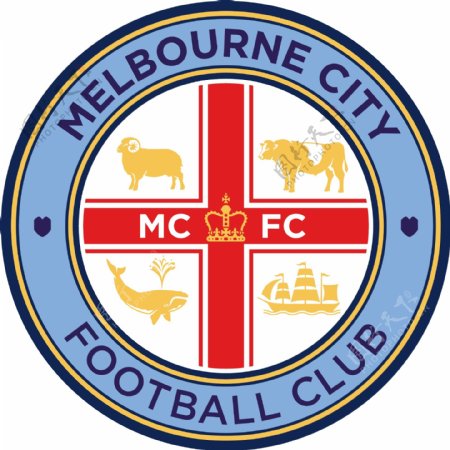 墨尔本城足球俱乐部徽标图片
