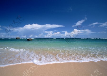 高精度海滩风景图片