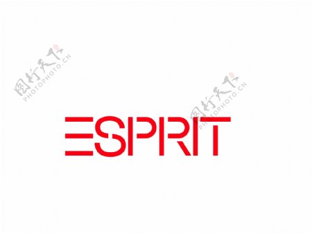 Espritlogo设计欣赏Esprit服饰品牌LOGO下载标志设计欣赏