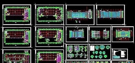 5层厂房建筑施工图